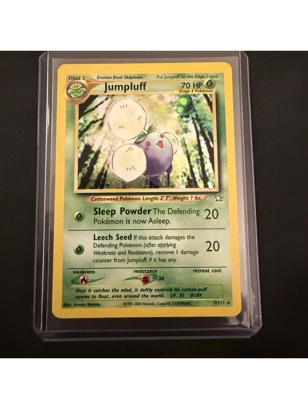 Carta Pokémon Jumpluff Holo ITA Set Neo Genesis 7/111